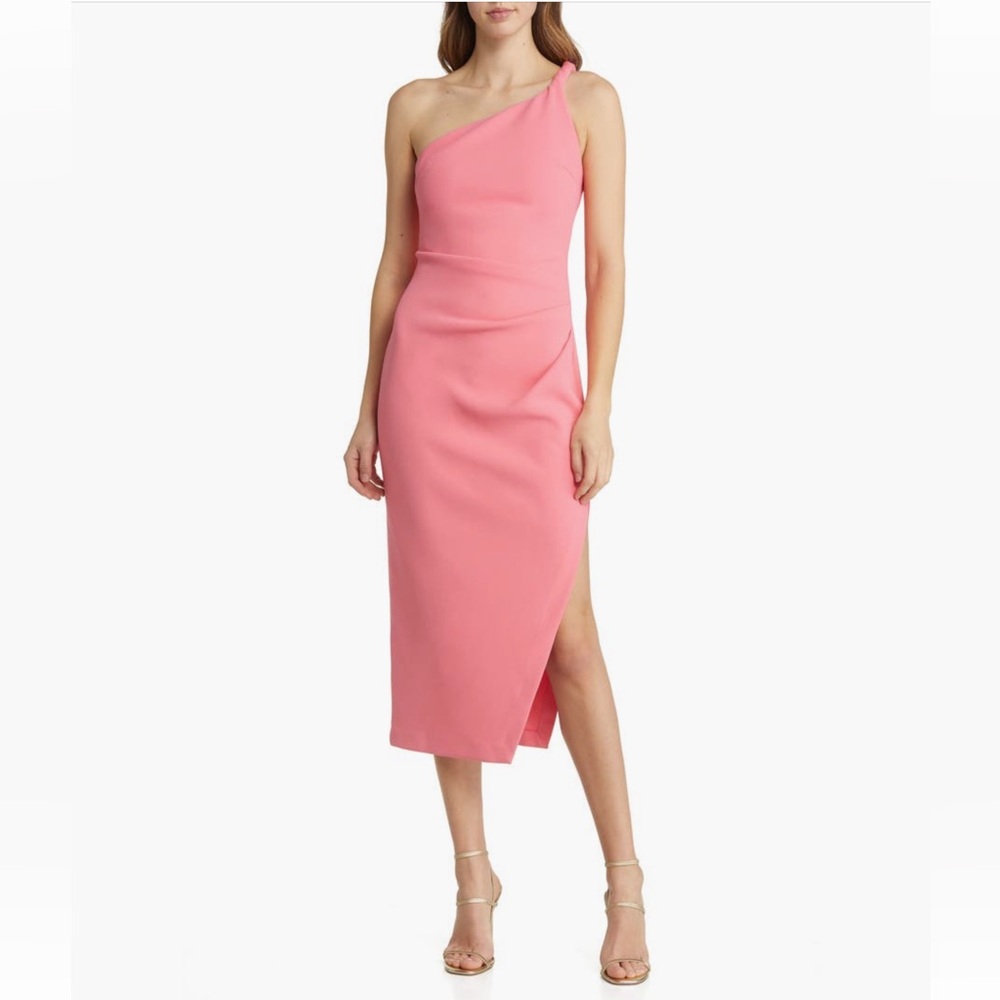 Misha Carrington One-Shoulder Cocktail Dress XS NWOT